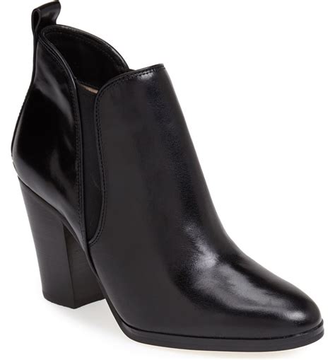 michael kors leather bootie sale.